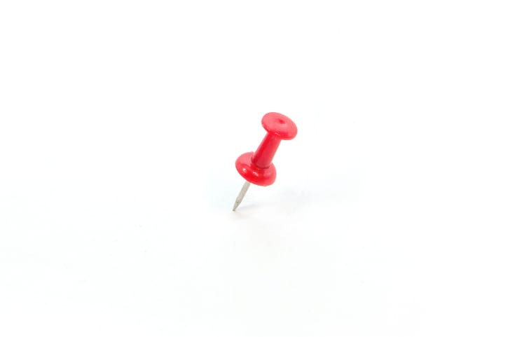 red pin