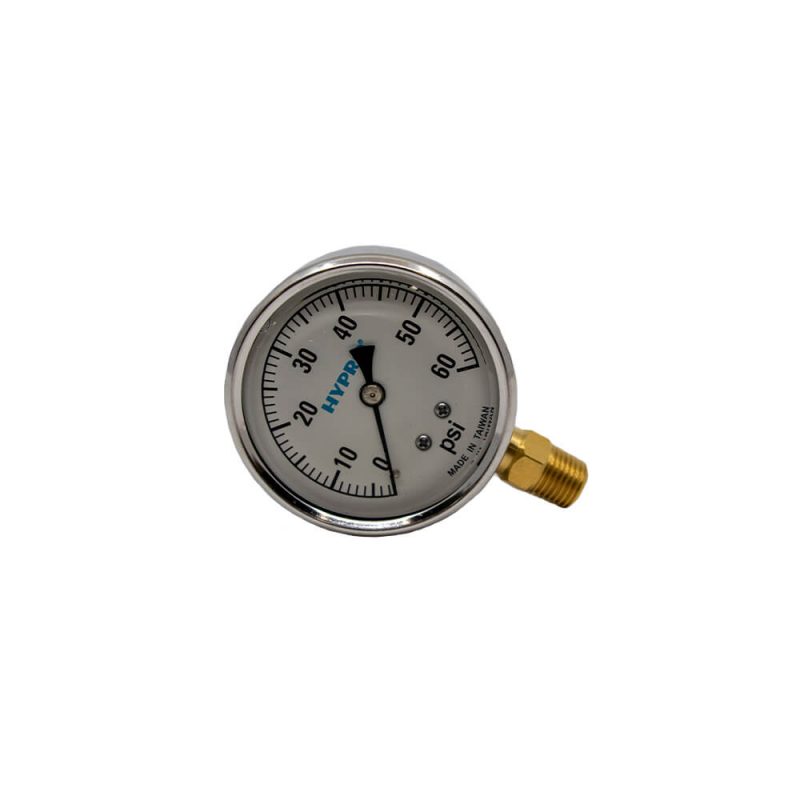 60 PSI Liquid Filled Gauge