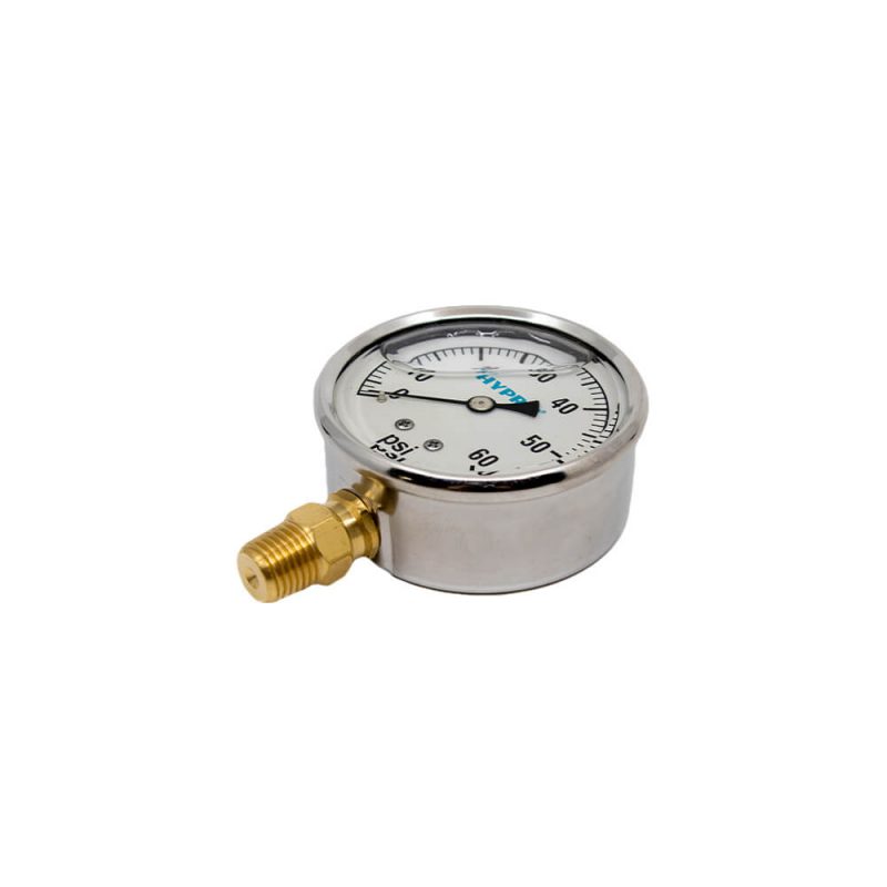 60 PSI Liquid Filled Gauge