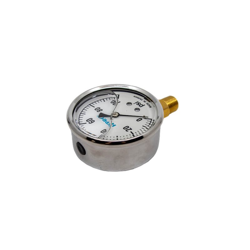 100 PSI Liquid Filled Gauge