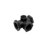 1/2 FNPT x 1/4 Gauge Port Tee