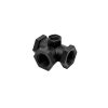 1/2 FNPT x 1/4 Gauge Port Tee