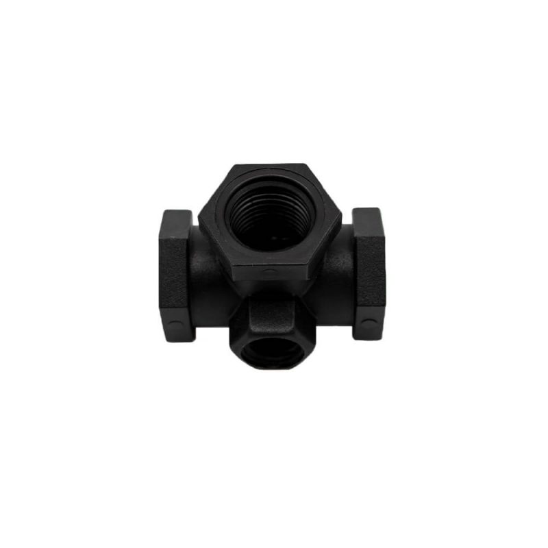 1/2 FNPT x 1/4 Gauge Port Tee