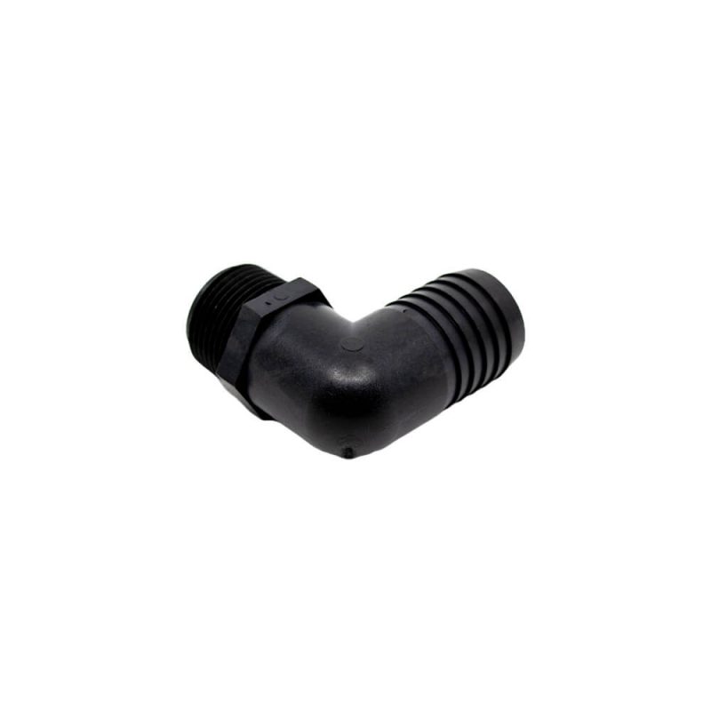 3/4 MPT x 1" 90 Barb