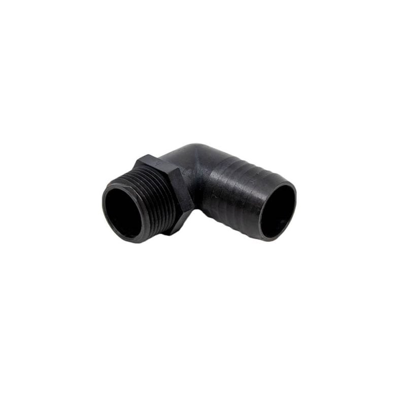 3/4 MPT x 1" 90 Barb