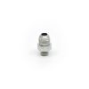 1/2 Male JIC x 3/8 Male O-Ring Boss - Straight Thread Connector - Steel