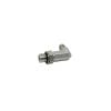 1/4 Male JIC x 3/8 Male O-Ring Boss 90° - Long Straight Thread Elbow - Steel