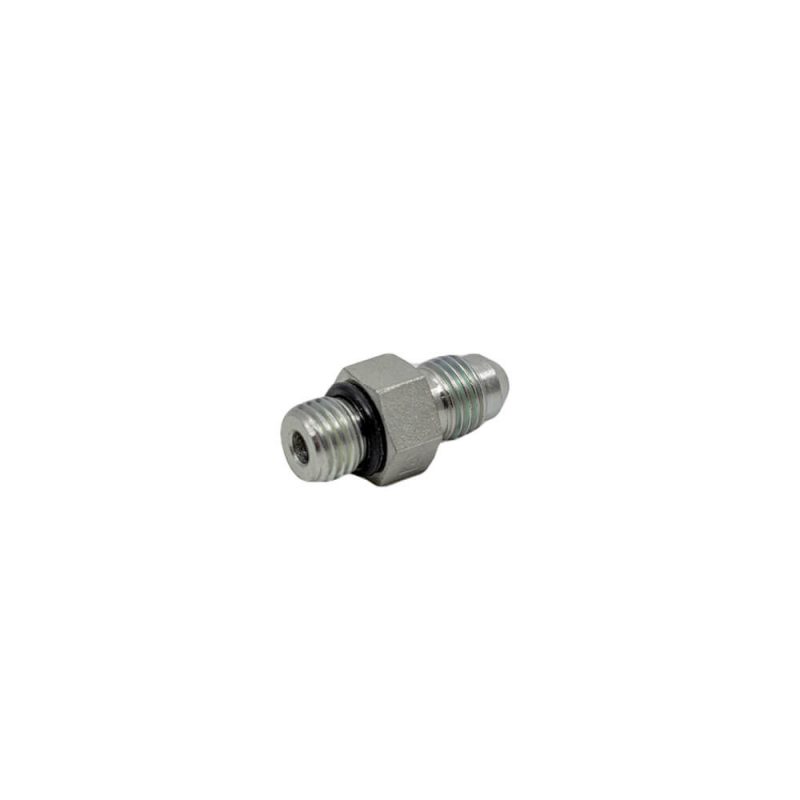 1/4 Male JIC x 1/4 Male O-Ring Boss - Straight Thread Connector - Steel