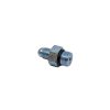 1/4 Male JIC x 3/8 Male O-Ring Boss - Straight Thread Connector - Steel