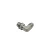 3/8 Male JIC x 3/8 Male O-Ring Boss 90° - Straight Thread Elbow - Steel