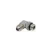 1/2 Male JIC x 1/2 Male O-Ring Boss 90° - Straight Thread Elbow - Steel