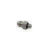 3/8 Male JIC x 1/4 Male O-Ring Boss - Straight Thread Connector - Steel