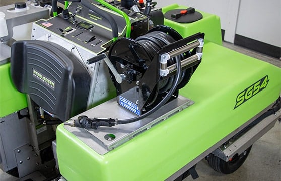 100' hose reel
