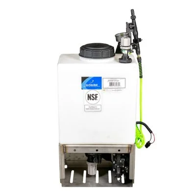 7-Gallon Independent Chemical Tank Kit left view 1