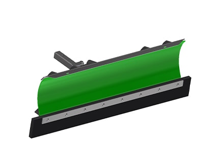 Snow plow attachment