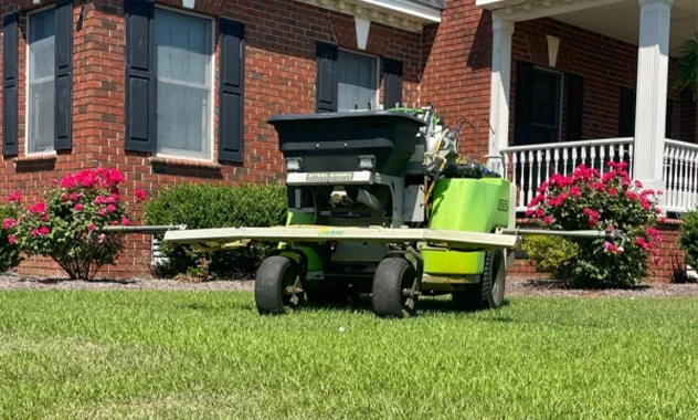 SG52 machine in front yard