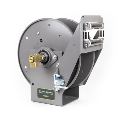 75' Hose Reel w/ Roller Guide side view