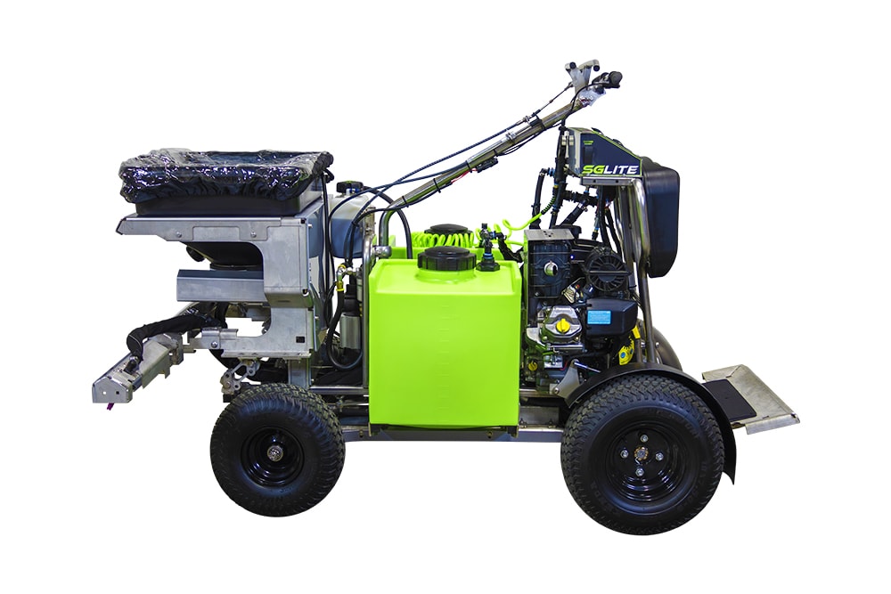 SGLITE - Front Axle-Steered Spreader/Sprayer | Steel Green
