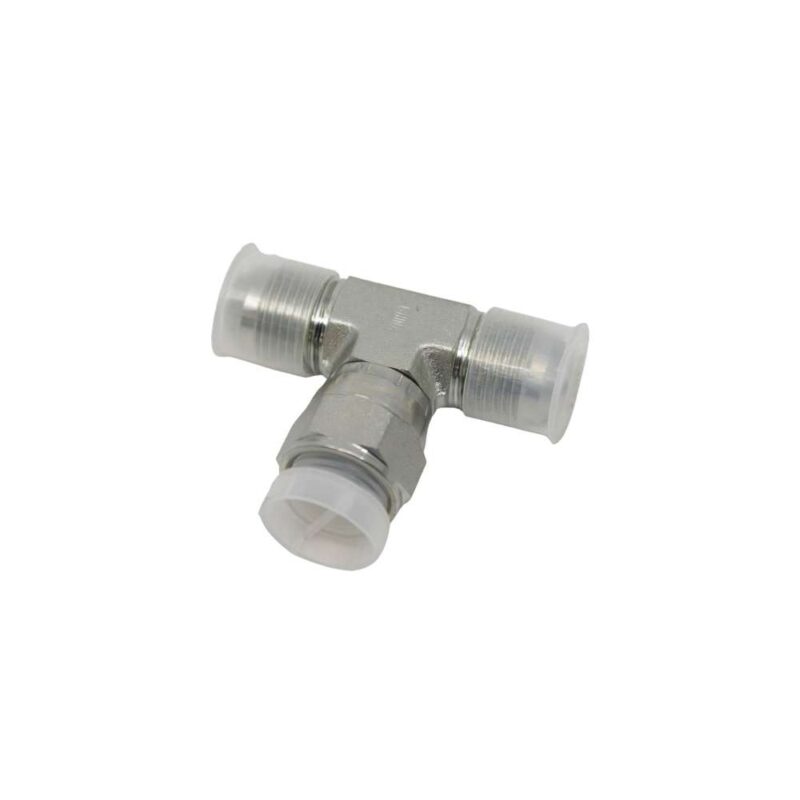 1:2 male jic x 1:2 male jic x 1:2 female jic swivel - swivel nut branch tee