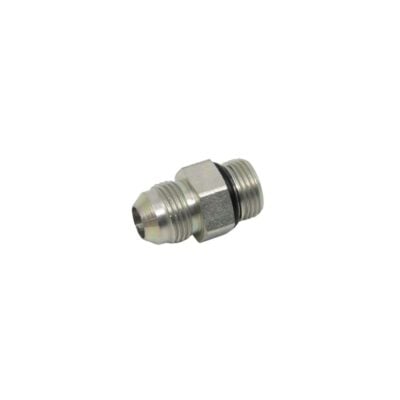1/2 Male JIC x 1/2 Male O-Ring Boss - Straight Thread Connector - Steel