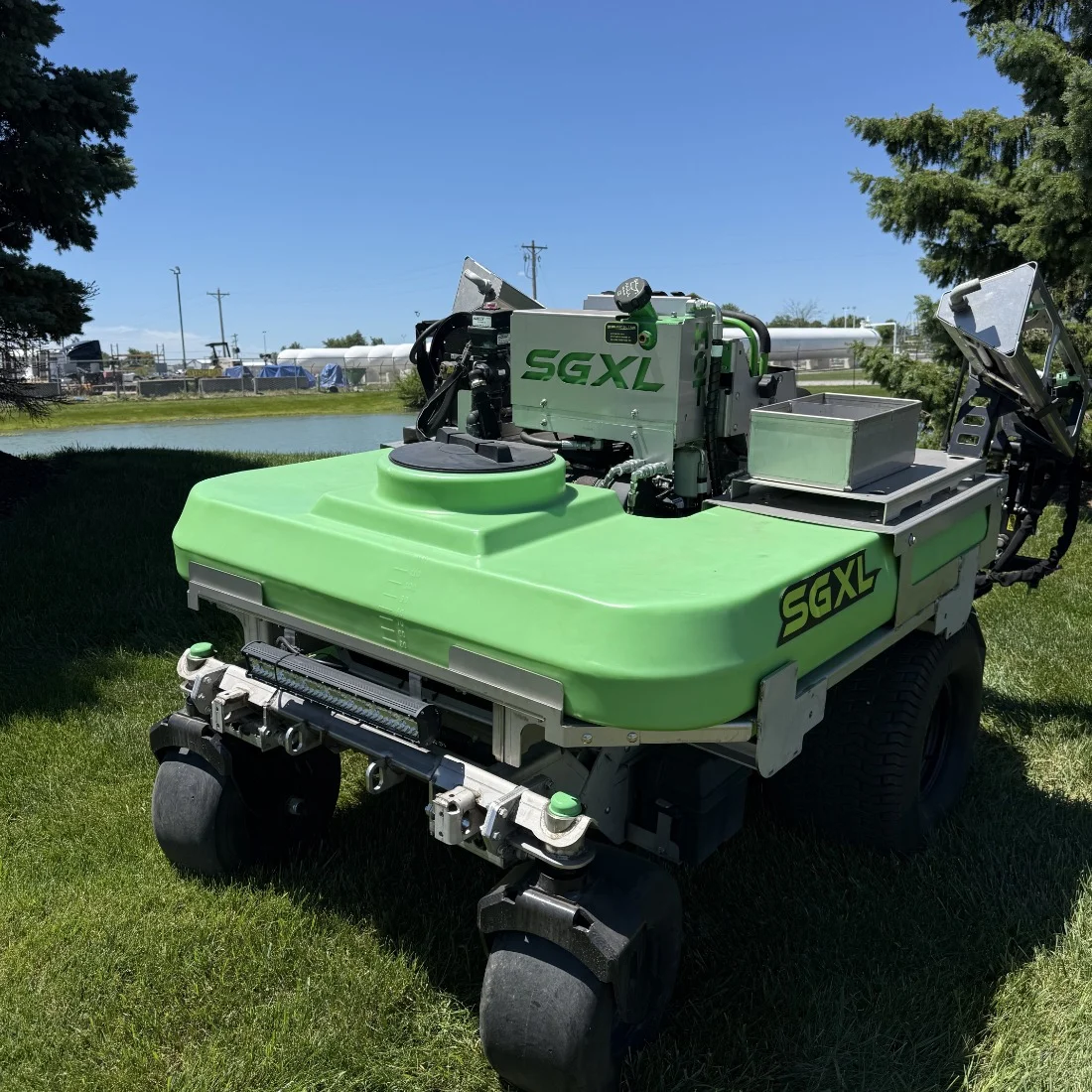 used steel green SGXL