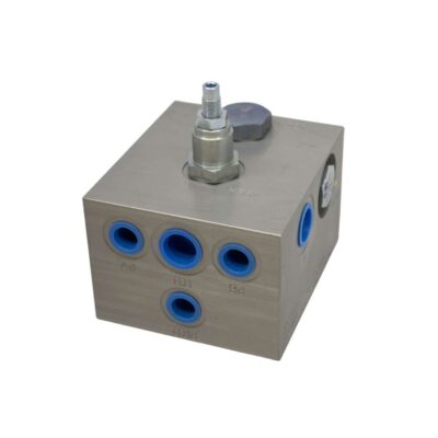 aluminum block traction control manifold