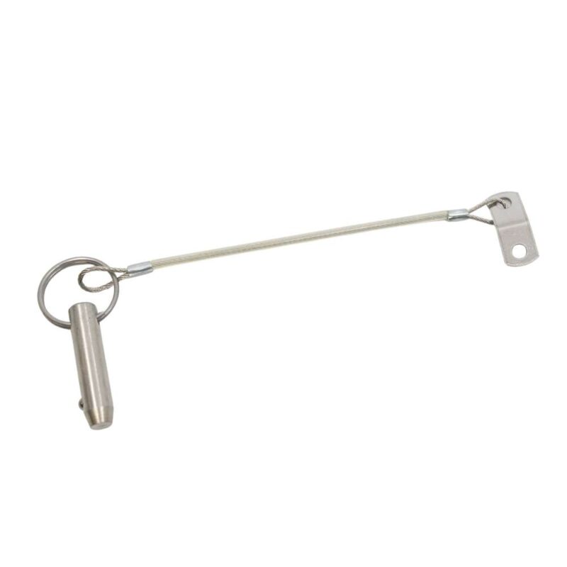 ring-grip quick-release pin w: ss lanyard